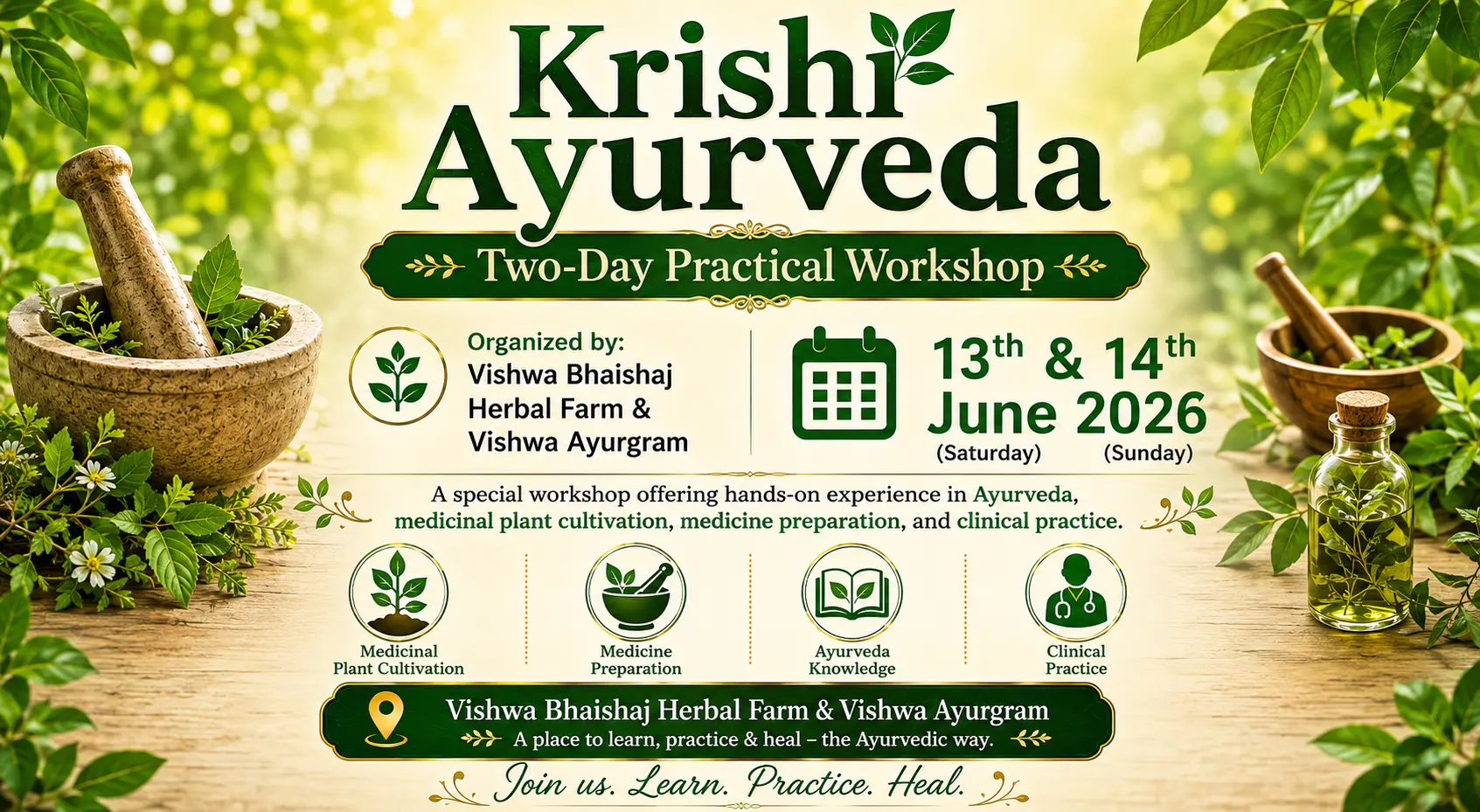 Krishi Ayurveda Workshop